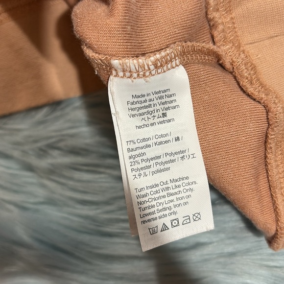 J. CREW Relaxed Blush Pink Pullover Velour Hoodie - Picture 4 of 9